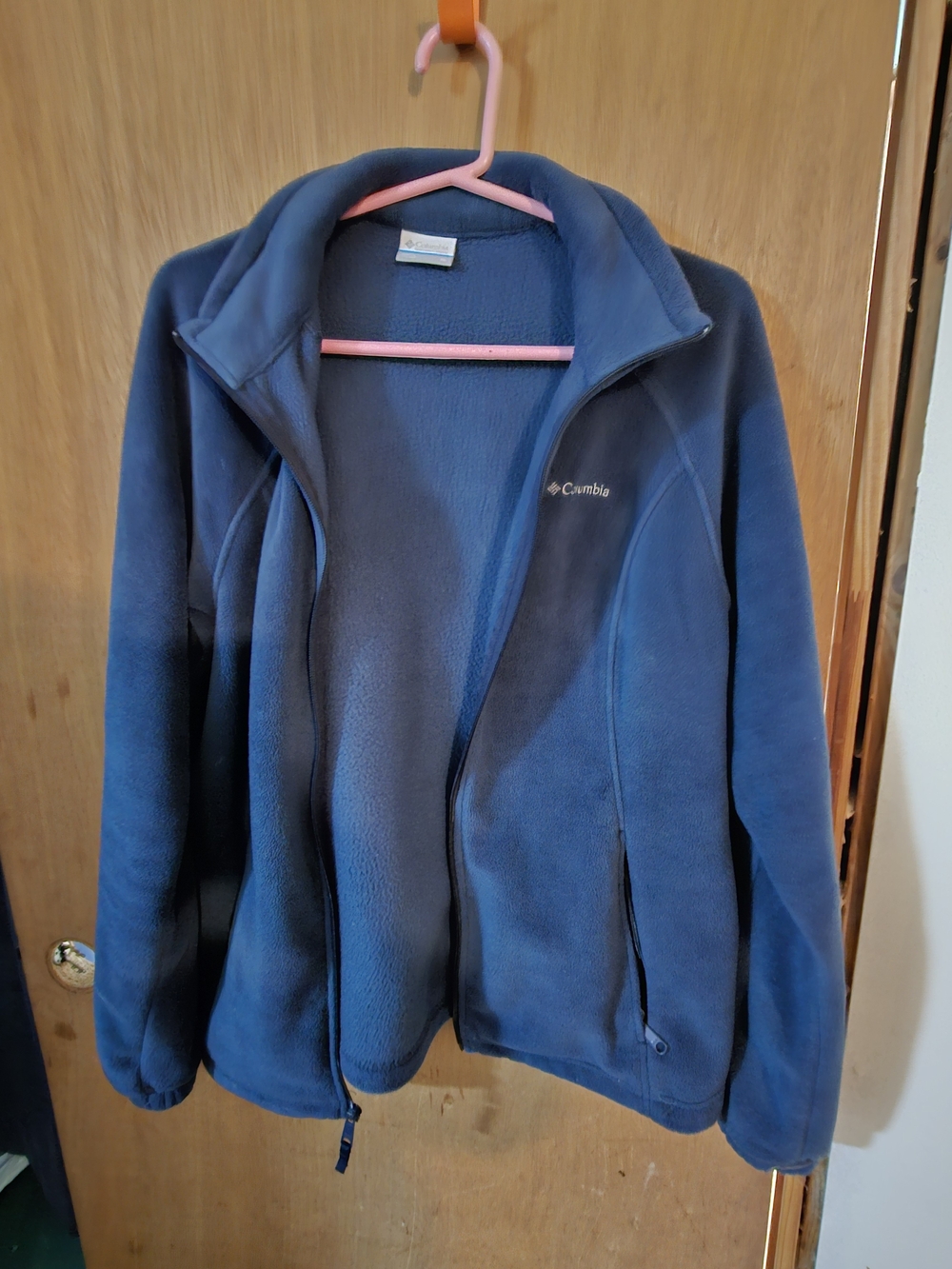 Columbia Navy Blue Fleece Jacket